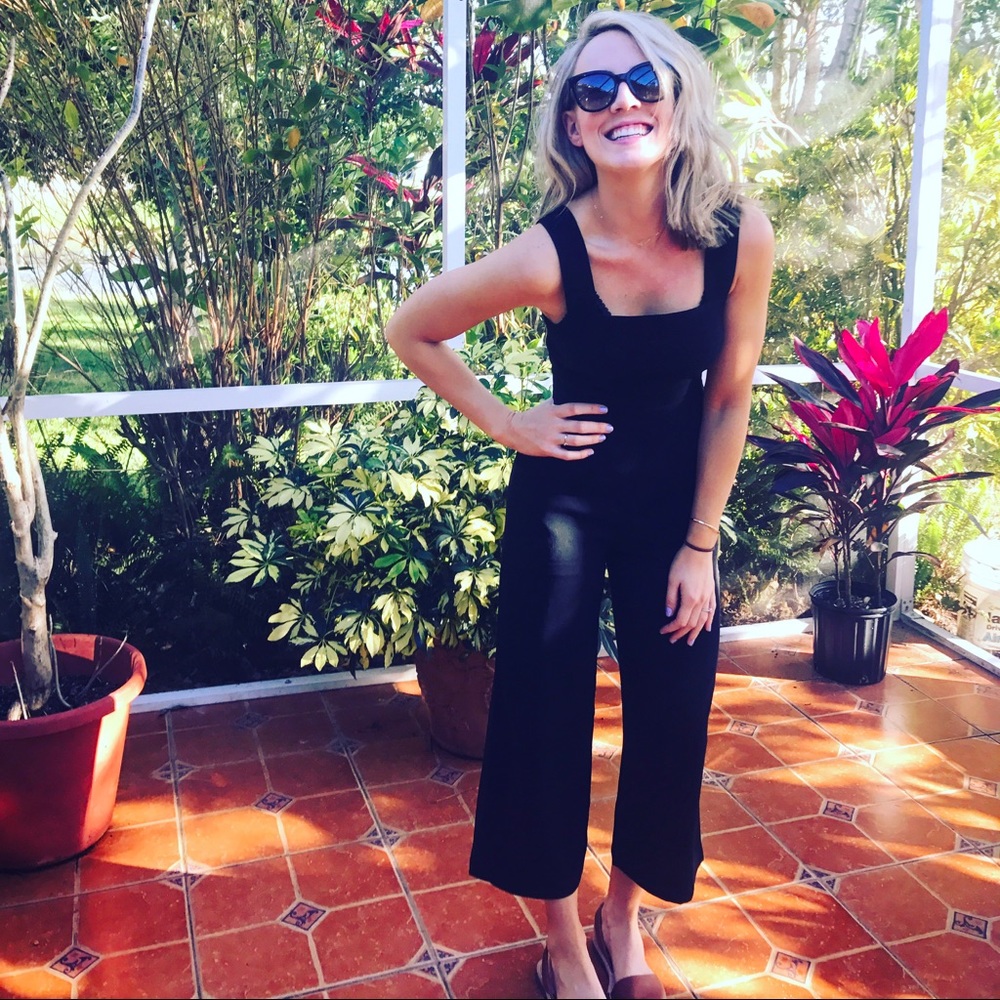 Madewell Cropped Jumpsuit